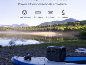 Embrace the freedom to enjoy nature while staying connected with this Solar Generator For Camping Trip for just $449 After Code (Reg. $499) + Free Shipping