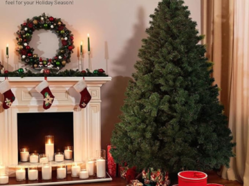 Premium Spruce 6Ft Holiday Artificial Christmas Tree $36 After Code (Reg. $80) + Free Shipping