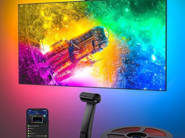 Unleash the full potential of your TV with this Envisual TV LED Backlight T2 with Dual Cameras for just $79.99 Shipped Free (Reg. $139.99)