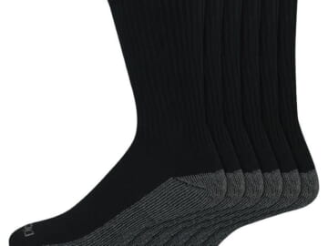 Dickies Men's Dri-Tech Crew Socks for $8 + free shipping w/ $35