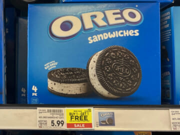 Get Oreo Ice Cream Sandwiches Just For Just $1 At Kroger (Regular Price $5.99)