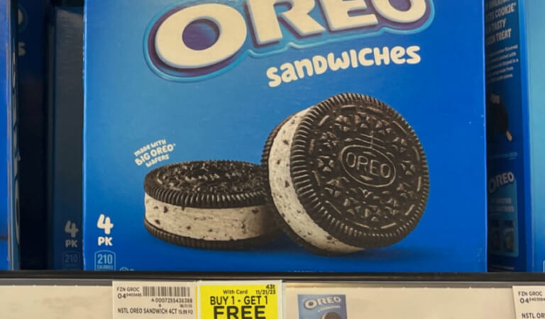 Get Oreo Ice Cream Sandwiches Just For Just $1 At Kroger (Regular Price $5.99)