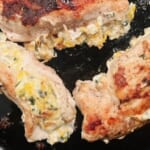 Spinach & Cheese Stuffed Chicken Breast