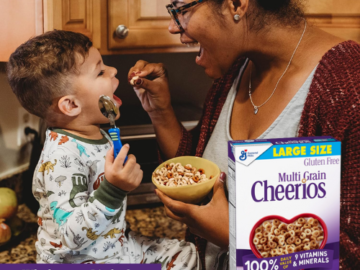 Cheerios Multi Grain Cereal, 12 Oz $4.42 when you buy 2 (Reg. $12) + Free Shipping