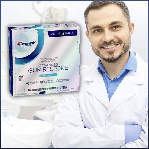 Crest 3-Pack Pro-Health Advanced Gum Restore Deep Clean Toothpaste as low as $10.24 After Coupon (Reg. $15) + Free Shipping – $3.41/3.7 Oz Tube