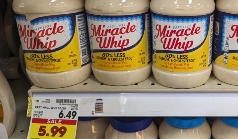 Miracle Whip As Low As $3.99 At Kroger