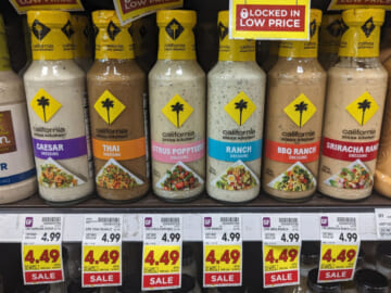 California Pizza Kitchen Dressing Just $2.49 At Kroger (Regular Price $4.99)