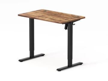 Fezibo Electric Adjustable Height Standing Desk for $95 + free shipping