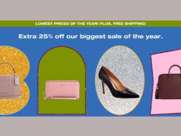 Coach Outlet Black Friday | 70% Off + Extra 25% Off