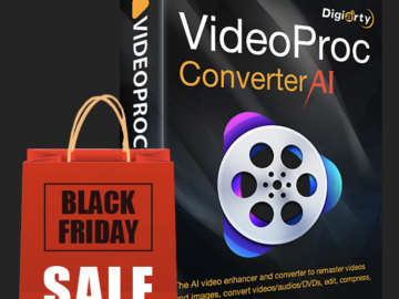 VideoProc Converter AI Lifetime Upgraded Version for PC and Mac for $28 + digital download