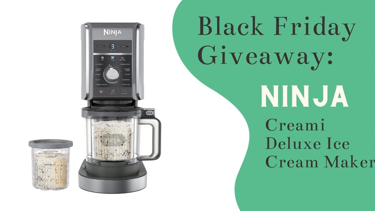 Black Friday Giveaway #4 | Ninja Creami Deluxe (1) Winner