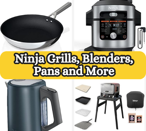 Amazon Black Friday! Ninja Grills, Blenders, Pans and More from $39.99 Shipped Free (Reg. $69.99+)