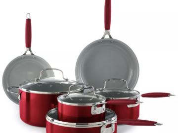 Food Network™ 10-pc. Nonstick Ceramic Cookware Set