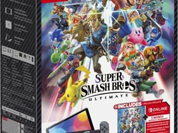 Nintendo Super Smash Bros. Ultimate Bundle for $350 + free shipping