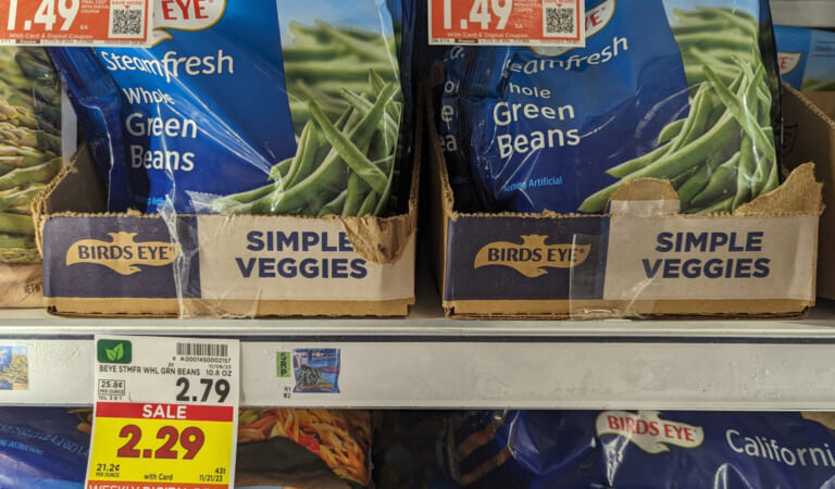 Birds Eye Frozen Vegetables Just $1.49 At Kroger