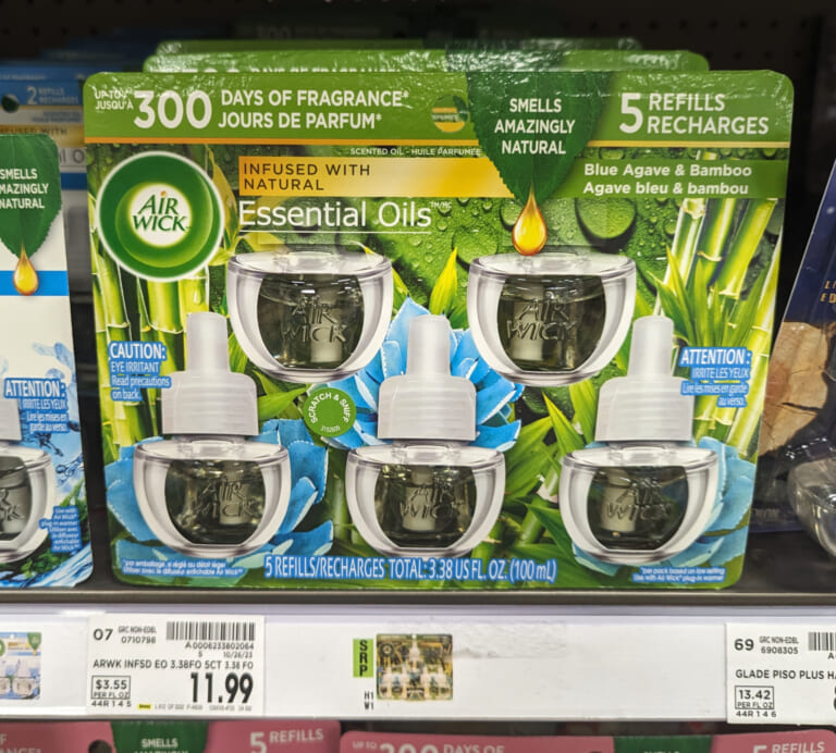 Air Wick Scented Oil Refills 5-Pack As Low As $4.99 At Kroger (Regular Price $11.99)