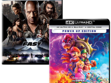 4K Blu-ray + Digital Movies: Fast X $8.70 After Coupon (Reg. $49.98) + More