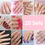 Same price on Black Friday!! Buy 1 Get 1 Free!! Jofay Fashion’s NEW Manicure Kit Short Press On Nails with Designs, Only $1.16~1.59/ set!! Easy to use home DIY nail salons, take them home!