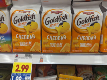 Pepperidge Farm Goldfish Just $1.99 At Kroger