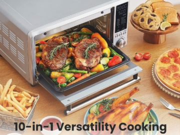 Amazon Black Friday! Comfee Flashwave 24-Quart 10-in-1 Toaster Oven Air Fryer $99.99 After Coupon (Reg. $300) + Free Shipping – Prime Exclusive Deal!