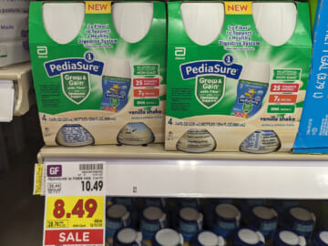 PediaSure Grow & Gain Shake 4-Packs Just $6.49 At Kroger (Regular Price $10.49)