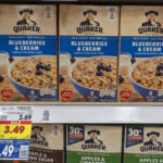 Quaker Instant Oatmeal As Low As $2.49 At Kroger