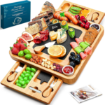 Create a stunning display of your favorite cheeses, appetizers, and snacks with this Charcuterie Board for just $30.57 (Reg. $39.98)