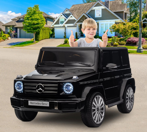 Invest in your kid’s joy and development with 24V Mercedes Benz Ride on Car for Kids $249.99 Shipped Free (Reg. $429.99)