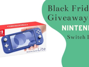 Black Friday Giveaway #5 | Nintendo Switch Lite (1) Winner