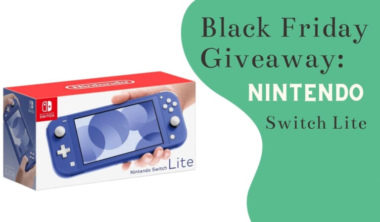 Black Friday Giveaway #5 | Nintendo Switch Lite (1) Winner