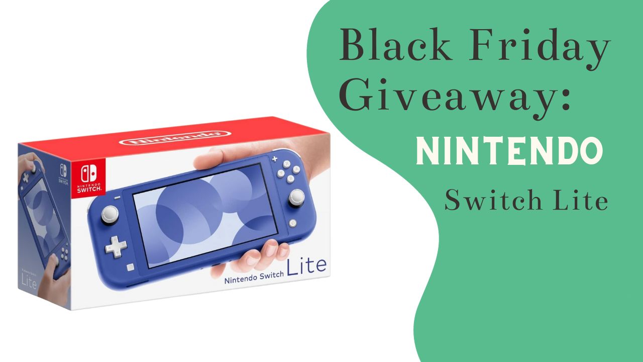 Black Friday Giveaway #5 | Nintendo Switch Lite (1) Winner