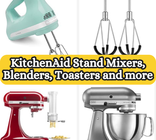 Amazon Black Friday! KitchenAid Stand Mixers, Blenders, Toasters and more from $19.99 (Reg. $24.99+)