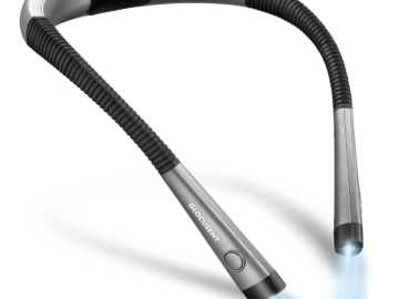 Glocusent LED Neck Reading Light for just $18.99 shipped!