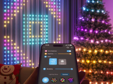 Amazon Black Friday! Transform your space into a festive wonderland with Color Changing Window Lights for just $89.99 Shipped Free (Reg. $129.99)