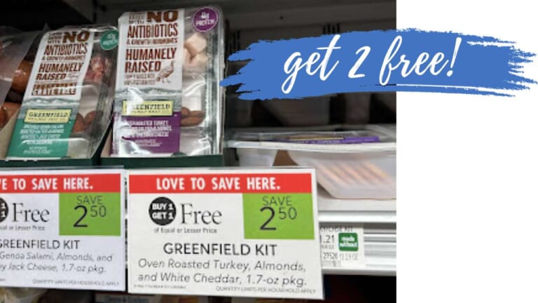 Get Two FREE Greenfield Snack Kits | Publix Deal Ends Today or Tomorrow
