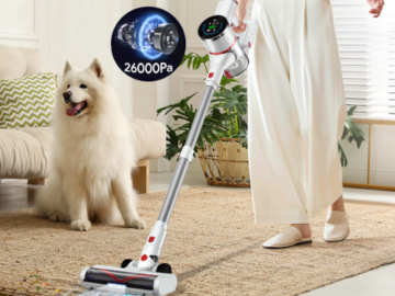 Amazon Black Friday! Ensure a spotless home every time with this 26Kpa Powerful Stick Vacuum with LED Display for just $89.98 After Coupon (Reg. $139.99) – Amazon Exclusive Deal!