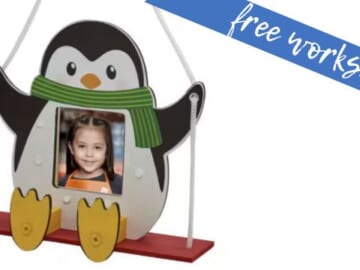 FREE Home Depot Kids’ Workshop | Build a Penguin Ornament!