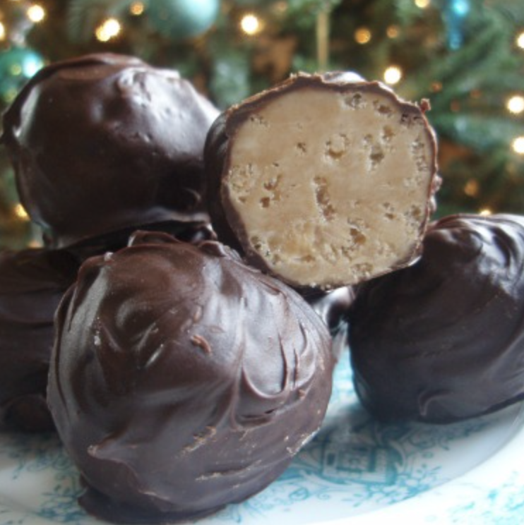 Our Favorite Peanut Butter Bon Bons Recipe + Free Printable Gift Tags!