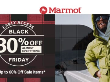 Marmot Black Friday | 60% Off Sale Styles!