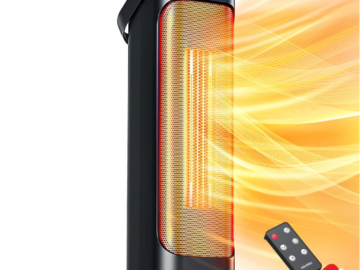 Amazon Black Friday! Stay warm and cozy with this Fast Heating Ceramic Heater for just $53.99 After Coupon (Reg. $79.99) + Free Shipping
