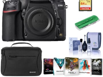 Nikon D780 FX-Format DSLR Camera Body w/ Software Package + Bundle for $1,897 + free shipping