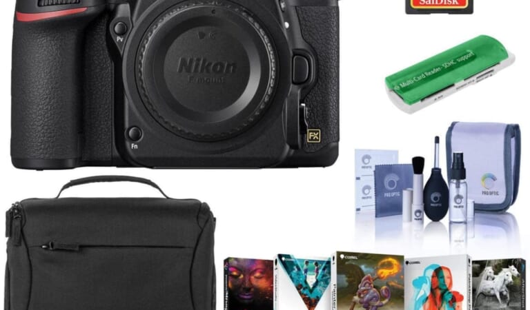 Nikon D780 FX-Format DSLR Camera Body w/ Software Package + Bundle for $1,897 + free shipping