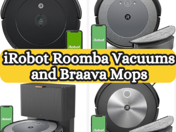 Amazon Black Friday! iRobot Roomba Vacuums and Braava Mops $159 Shipped Free (Reg. $274.99+)