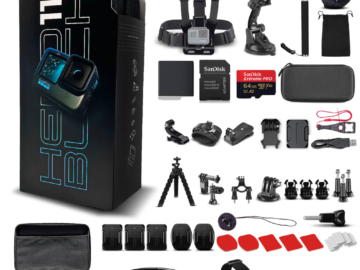 GoPro HERO11 50-Piece Bundle for $331 + free shipping