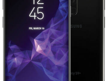 Certified Refurb Unlocked Samsung Galaxy S9+ 64GB GSM Android Smartphone for $120 + free shipping