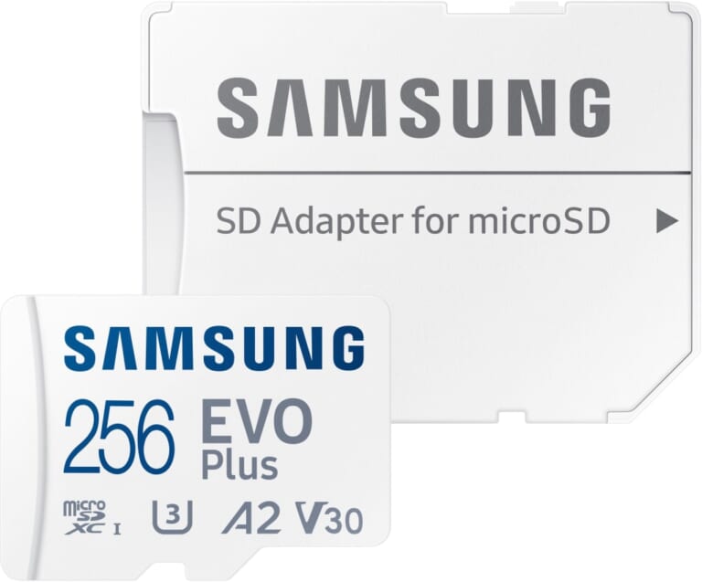 Samsung EVO Plus 256GB microSDXC UHS-I Memory Card w/ Adapter for $15 + free shipping