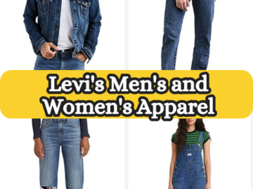 Amazon Black Friday! Levi’s Men’s and Women’s Apparel from $29.99 (Reg. $79.99+)