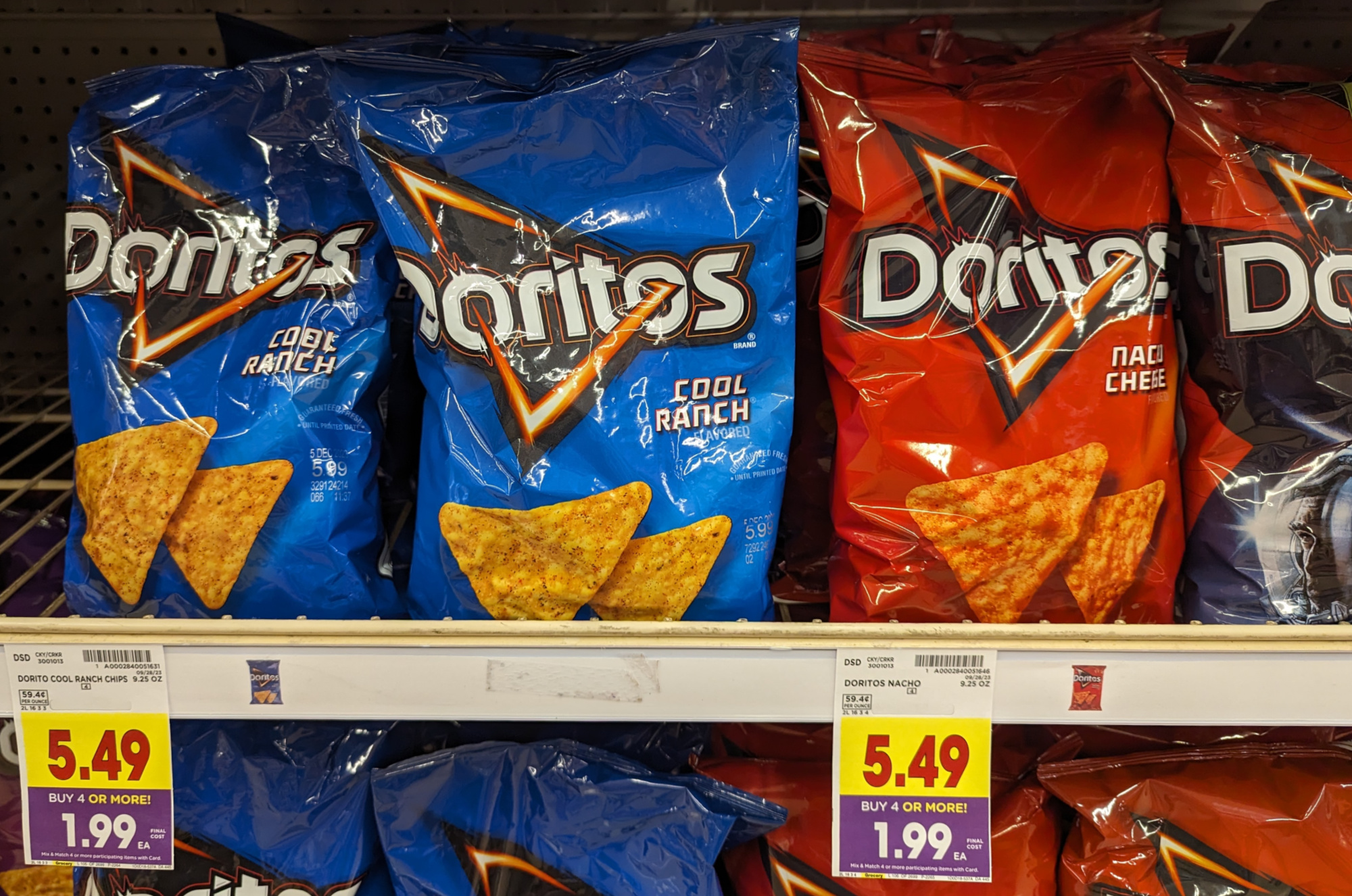 Grab Bags Of Doritos For As Low As $1.49 Each At Kroger