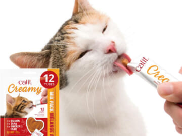 Amazon Black Friday! Up to 68% Off Catit Creamy Healthy Cat Treats as low as $2.75 Shipped Free (Reg. $10+)