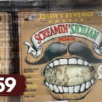 Screamin Sicilian Frozen Pizza for $4.59